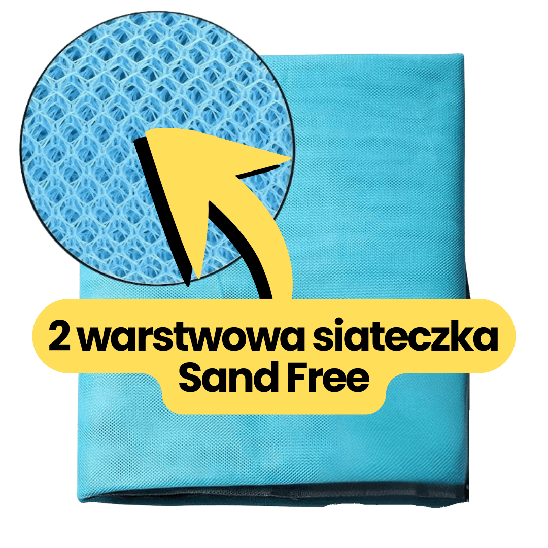 PaPa Piasek - Antypiaskowy koc na plażę